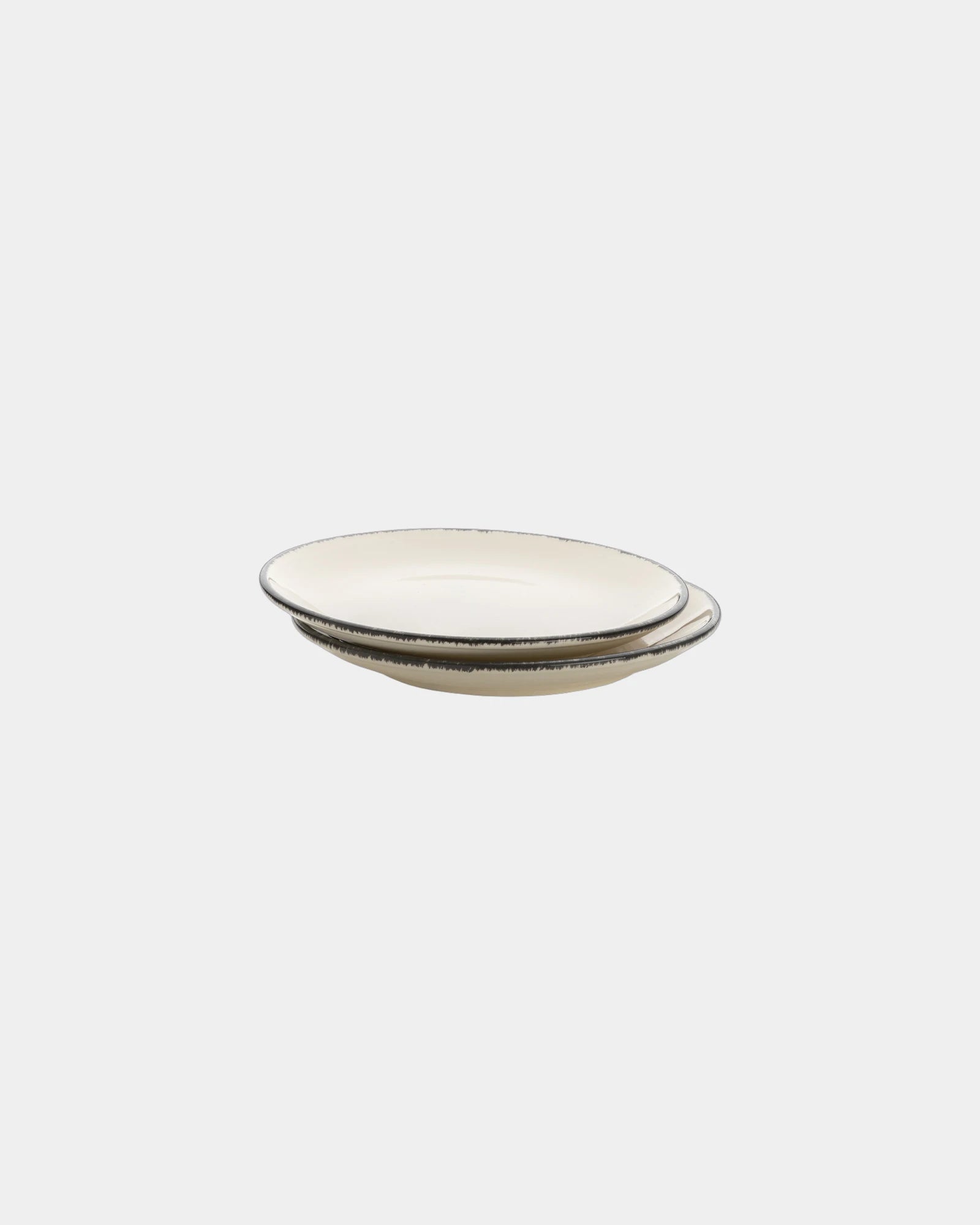Assiettes en céramique 28 cm Ukiyo à personnaliser - Blanc
