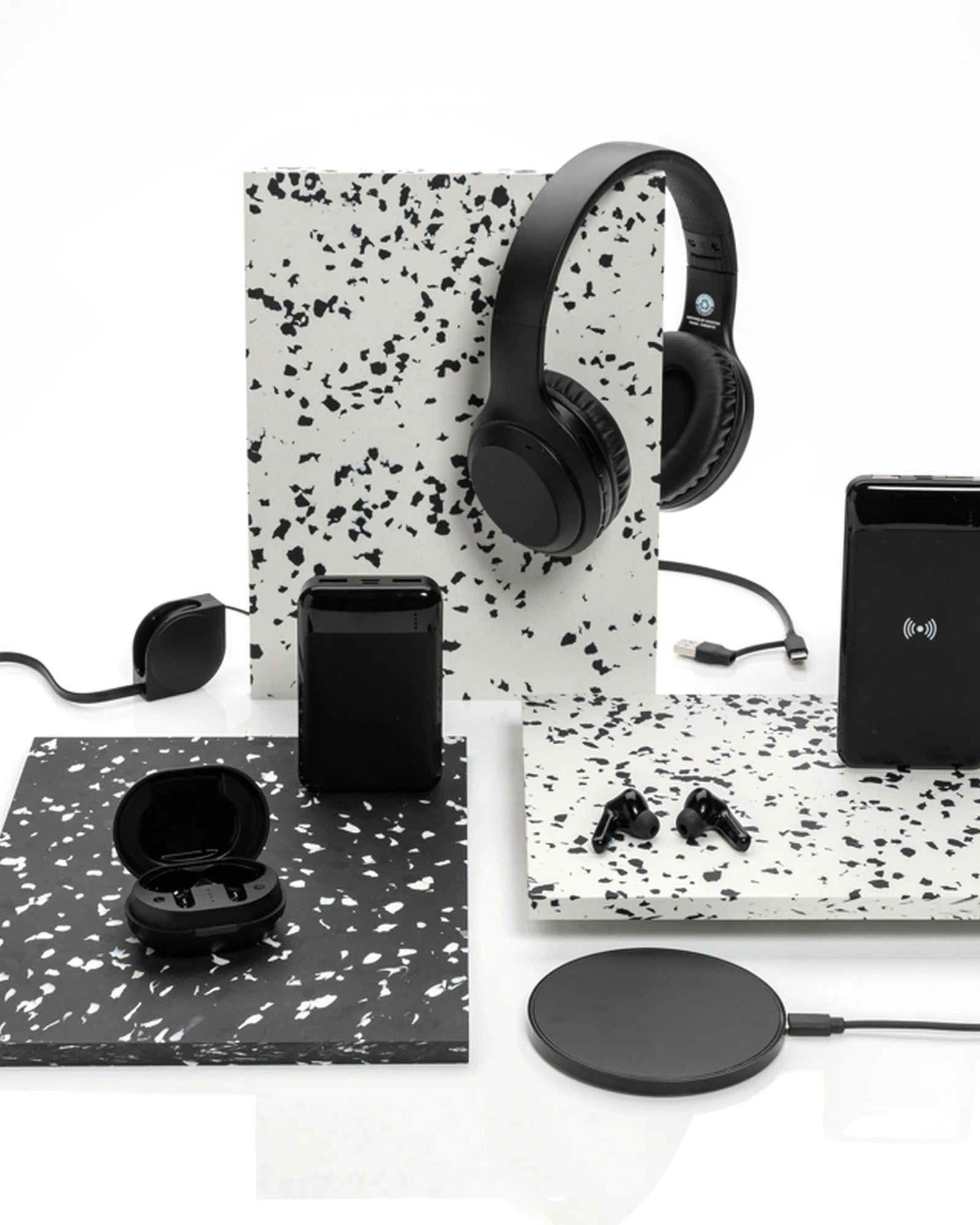 Casque audio en ABS recyclé à personnaliser - 6