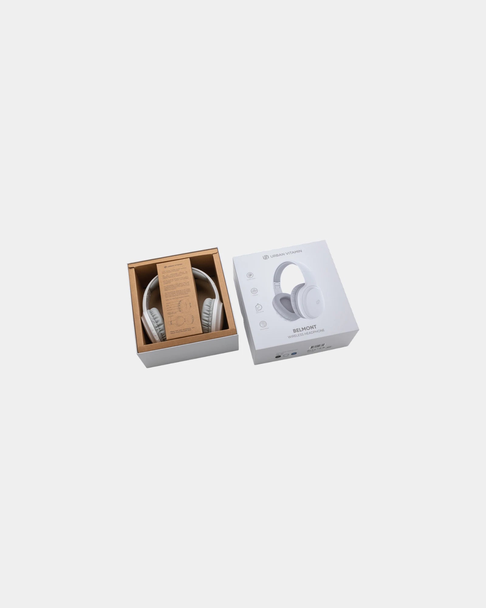Casque audio pliable Urban Vitamin Belmont à personnaliser