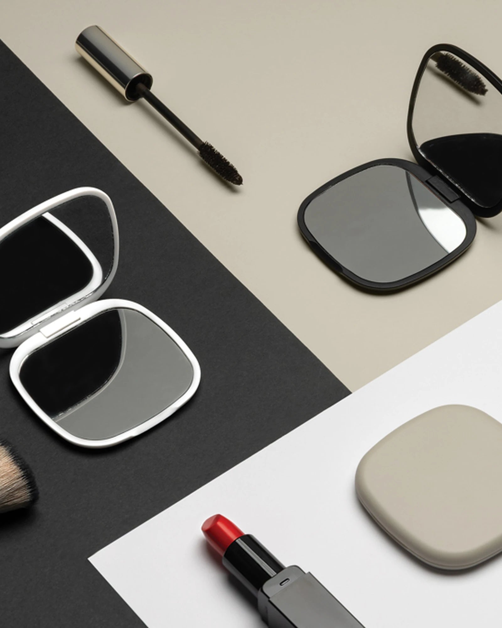 Miroir de poche plastique recyclé RCS à personnaliser - 7