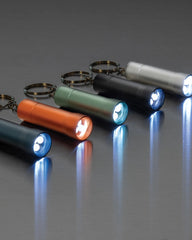 Porte-clés torche aluminium recyclé RCS Flash - 25