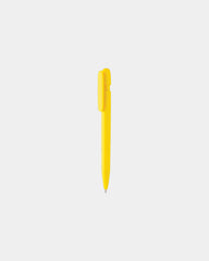 Stylo ABS recyclé Devin à personnaliser - Jaune