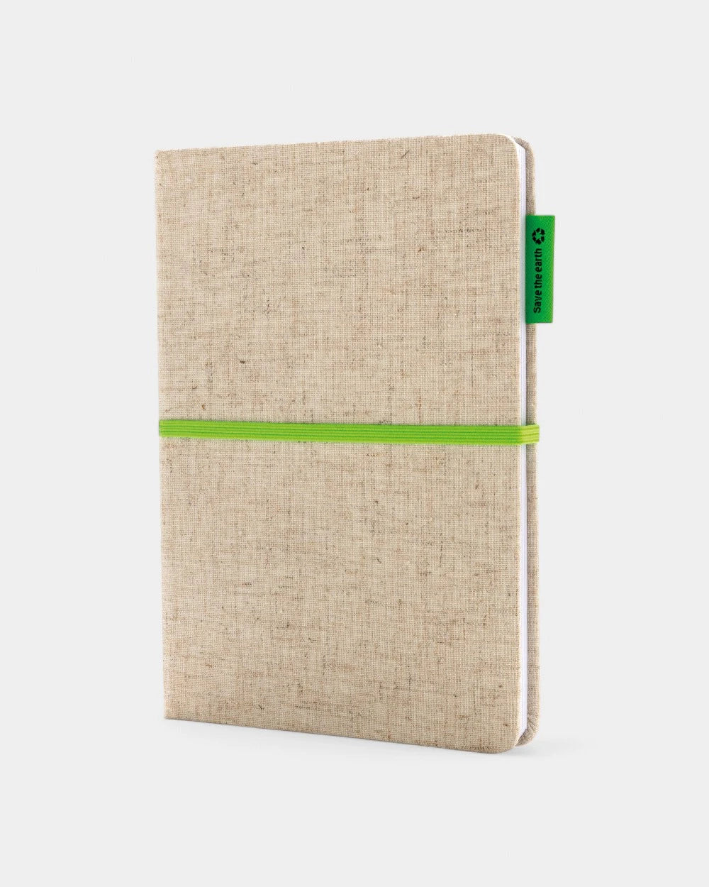 Carnet A5 en jute et bambou à personnaliser