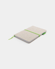 Carnet A5 en jute et bambou à personnaliser