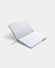 Carnet A5 en jute et bambou à personnaliser