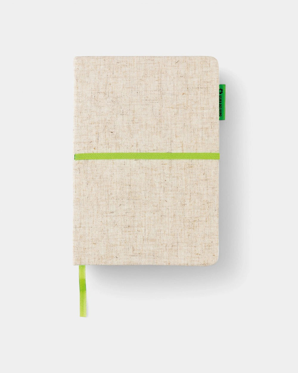 Carnet A5 en jute et bambou à personnaliser