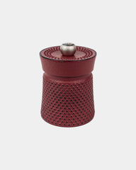 Moulin à poivre fonte Peugeot Bali 8 cm à personnaliser - Rouge Mat