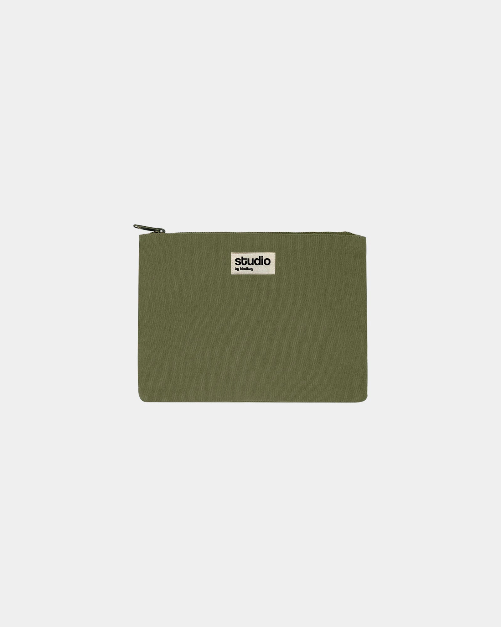 Pochette coton bio GOTS Hindbag Colette M à personnaliser - Royal Blue