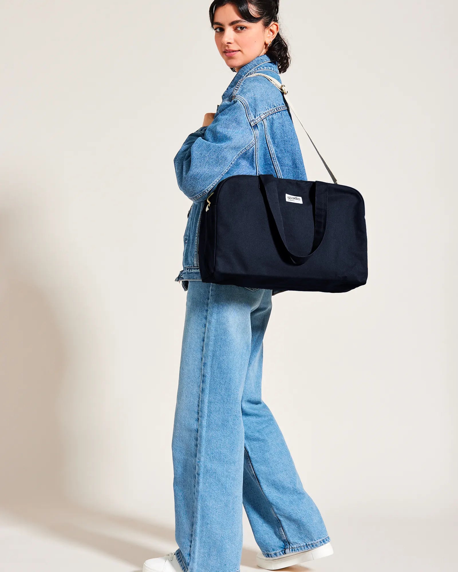 Sac de sport coton bio Hindbag Hugo à personnaliser - 9