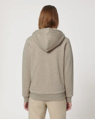 Sweat zippé à capuche doublé en sherpa à personnaliser