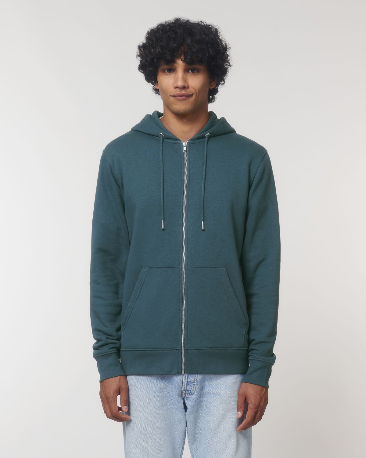 Sweat zippé épais à capuche unisexe personnalisable