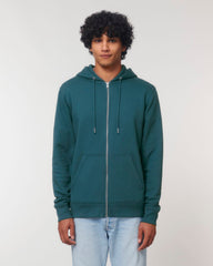 Sweat zippé épais à capuche unisexe personnalisable