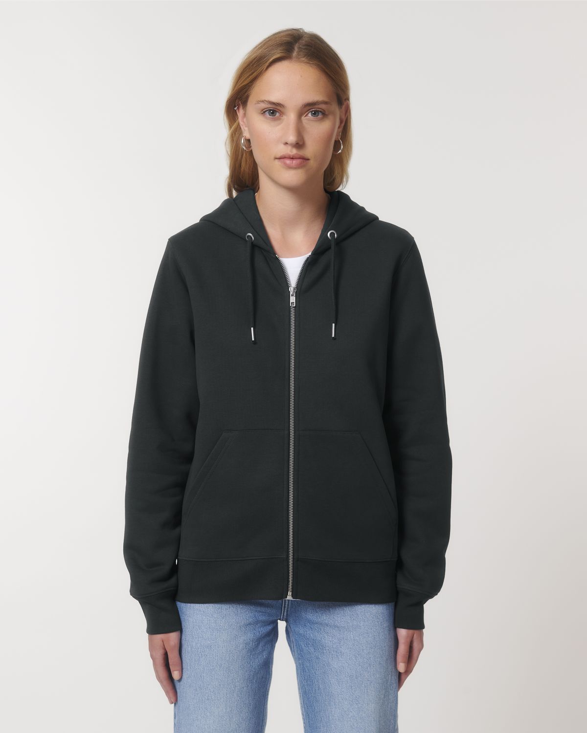 Sweat zippé épais à capuche unisexe personnalisable