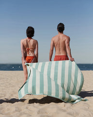 Serviette de plage XXL 170x170 Rayures Riviera à personnaliser - 25
