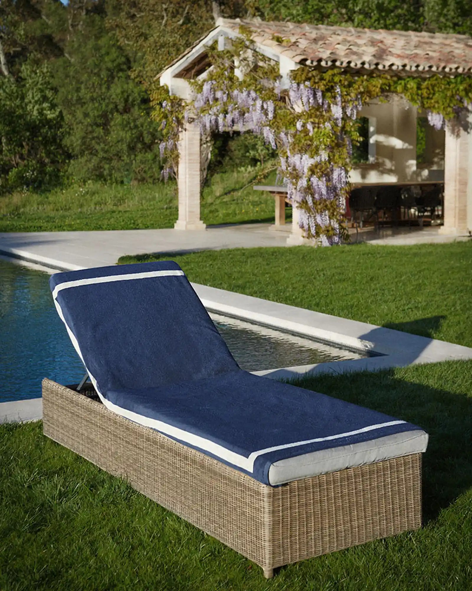 Serviette de plage 90x200 coton longues fibres à personnaliser - 8