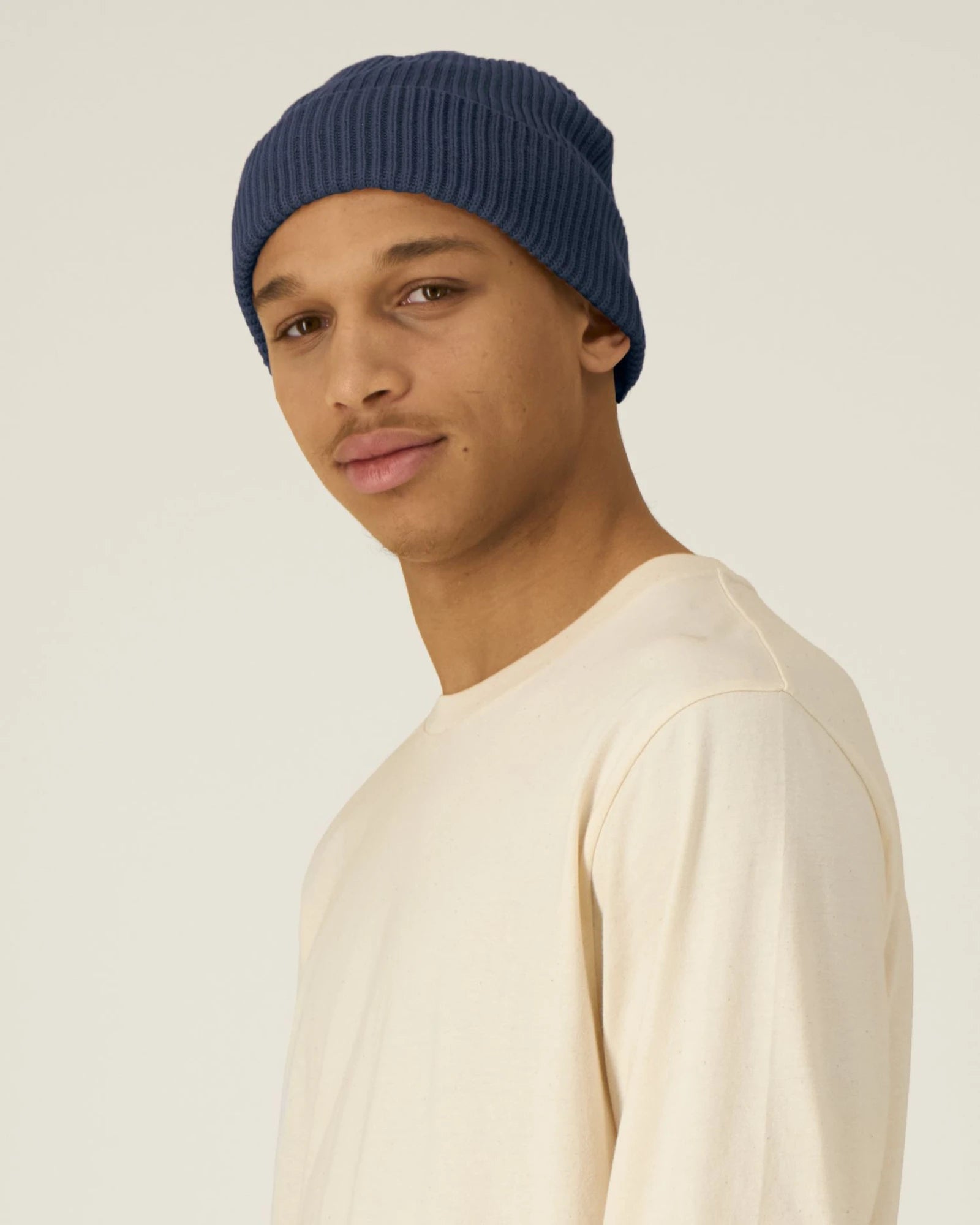 Bonnet Fisherman coton bio Stanley/Stella à personnaliser - French Navy