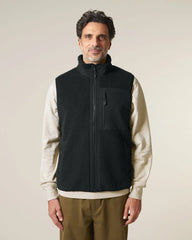 Veste sherpa sans manches unisexe à personnaliser