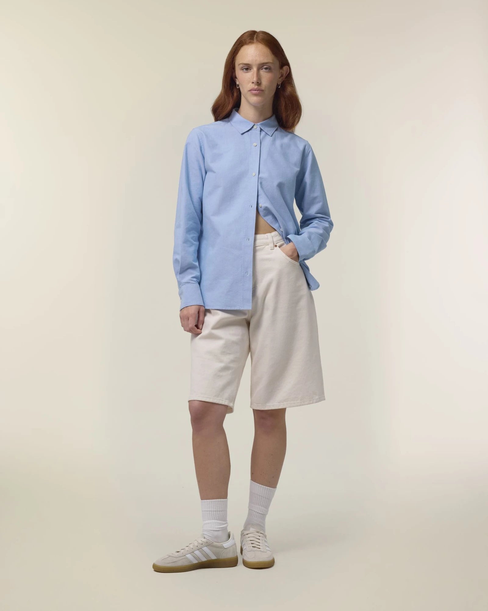 Chemise femme coton bio Stanley/Stella Oxford à personnaliser - 5