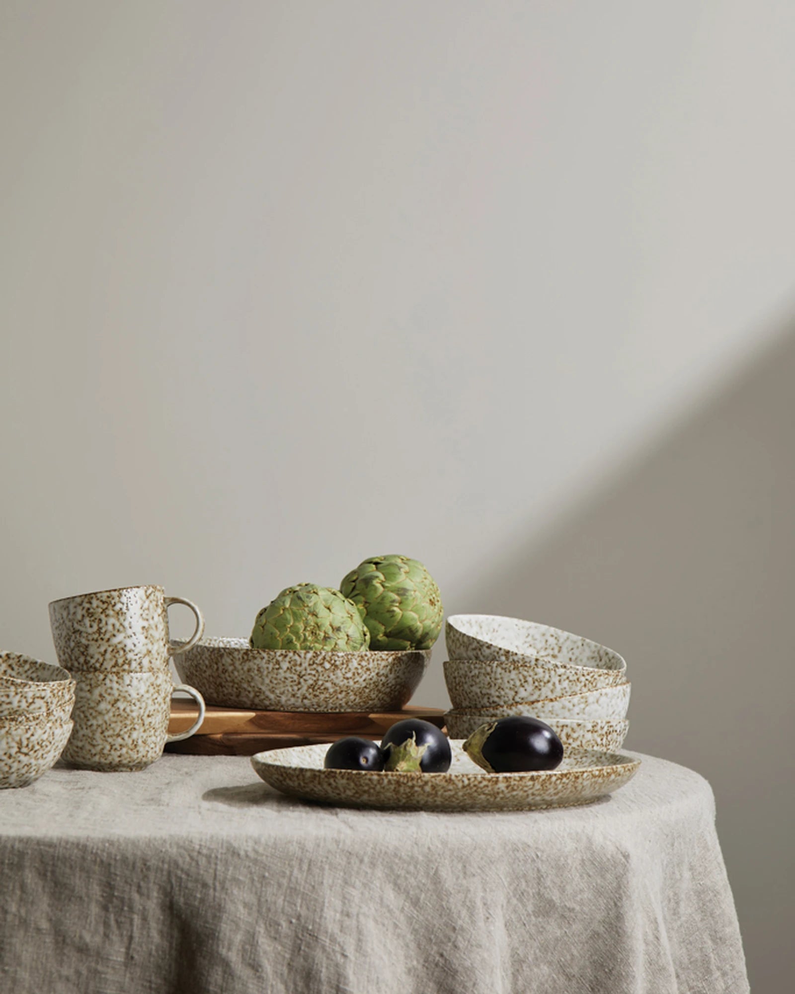 Plat en grès Vinga Nuvem à personnaliser - 4