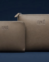Pochette cuir recyclé INE 14/15" à personnaliser - 23