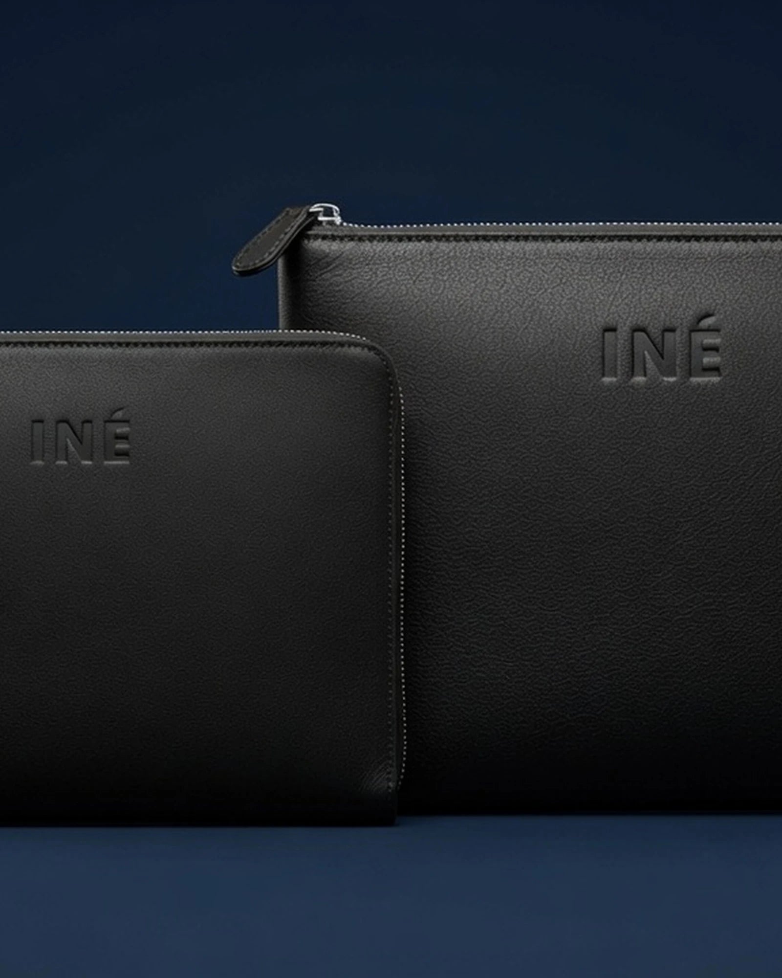 Pochette cuir recyclé INE 14/15" à personnaliser - 17