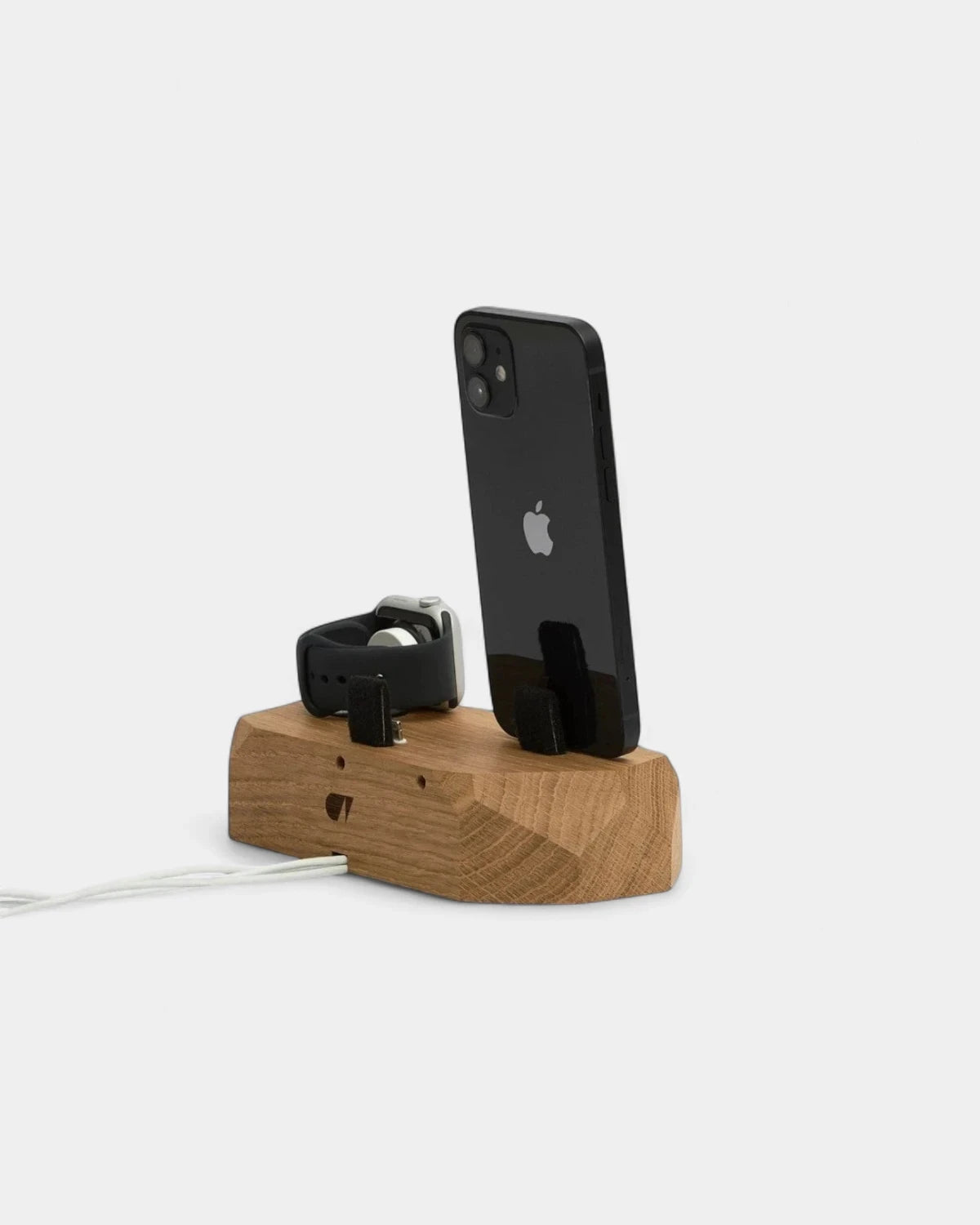 Chargeur à induction en bois 3 en 1 à personnaliser