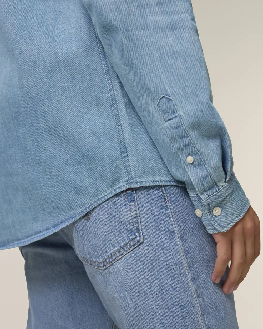 Chemise Stanley Denim à personnaliser