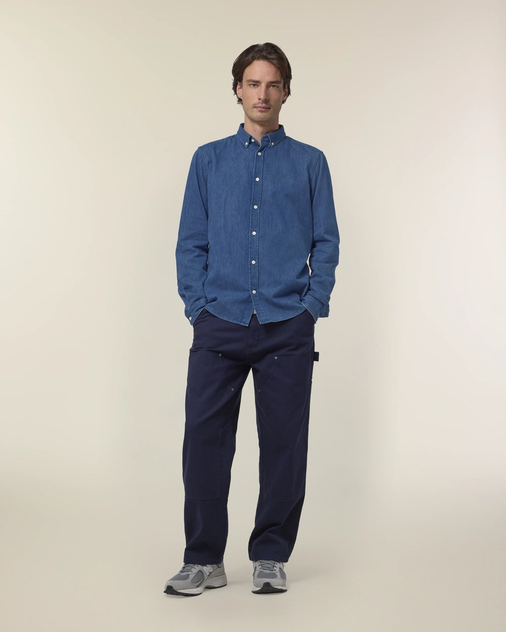 Chemise Stanley Denim à personnaliser