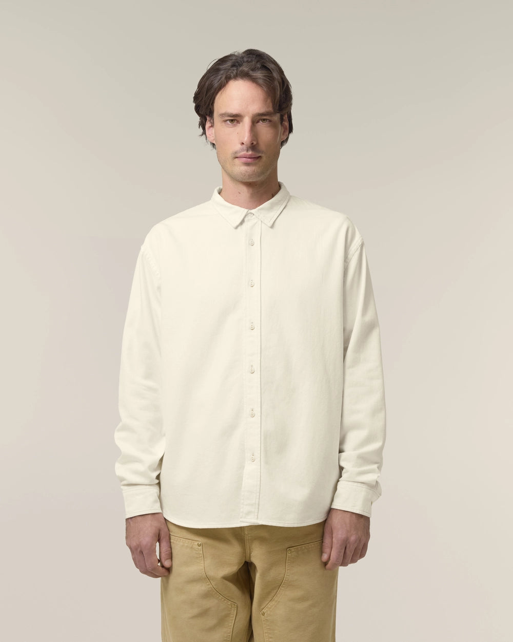 Chemise Worker unisexe relaxed à personnaliser