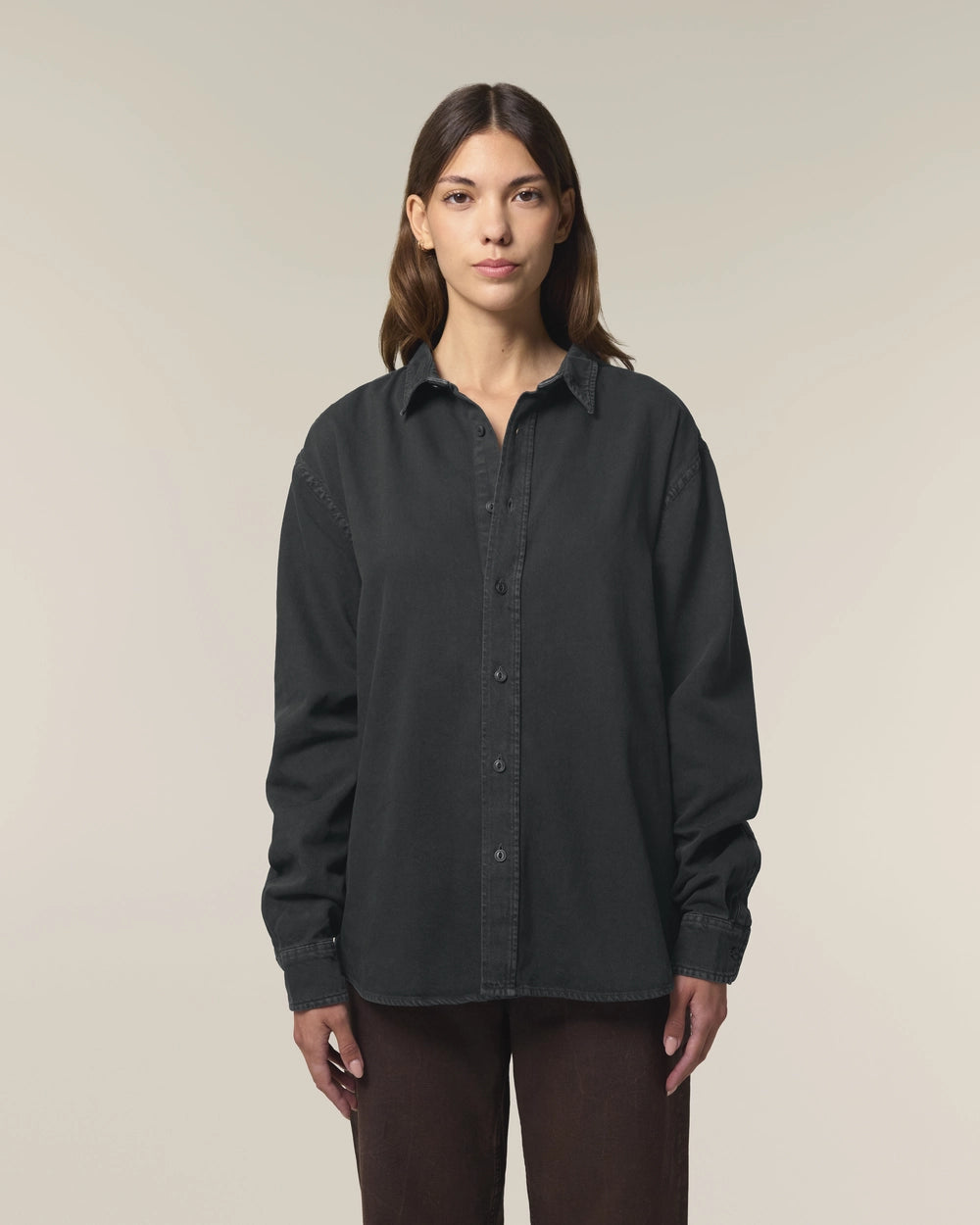 Chemise Worker unisexe relaxed à personnaliser