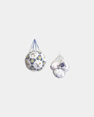 Filet 3 ballons à personnaliser - Blanc
