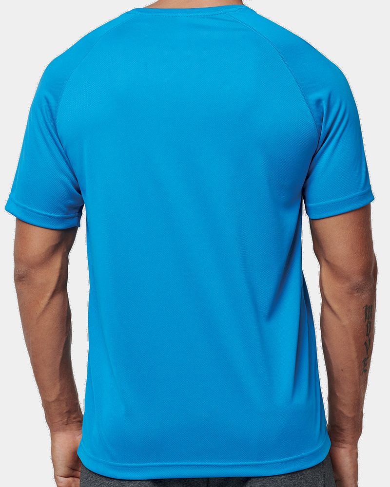 T-shirt de sport homme 100% recyclé personnalisable