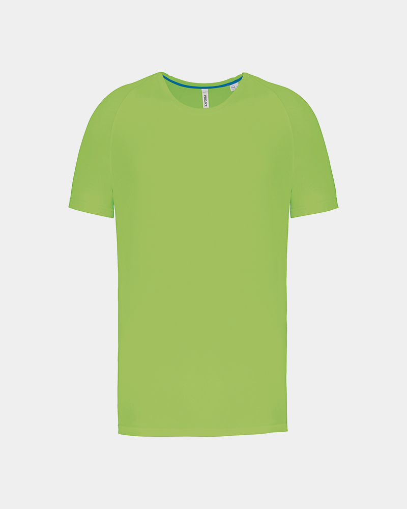 T-shirt de sport homme 100% recyclé personnalisable