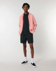 Sweat zippé unisexe personnalisable en coton bio