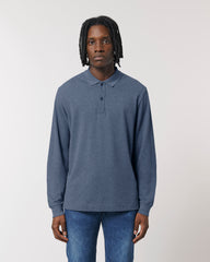 Polo manches longues unisexe personnalisable