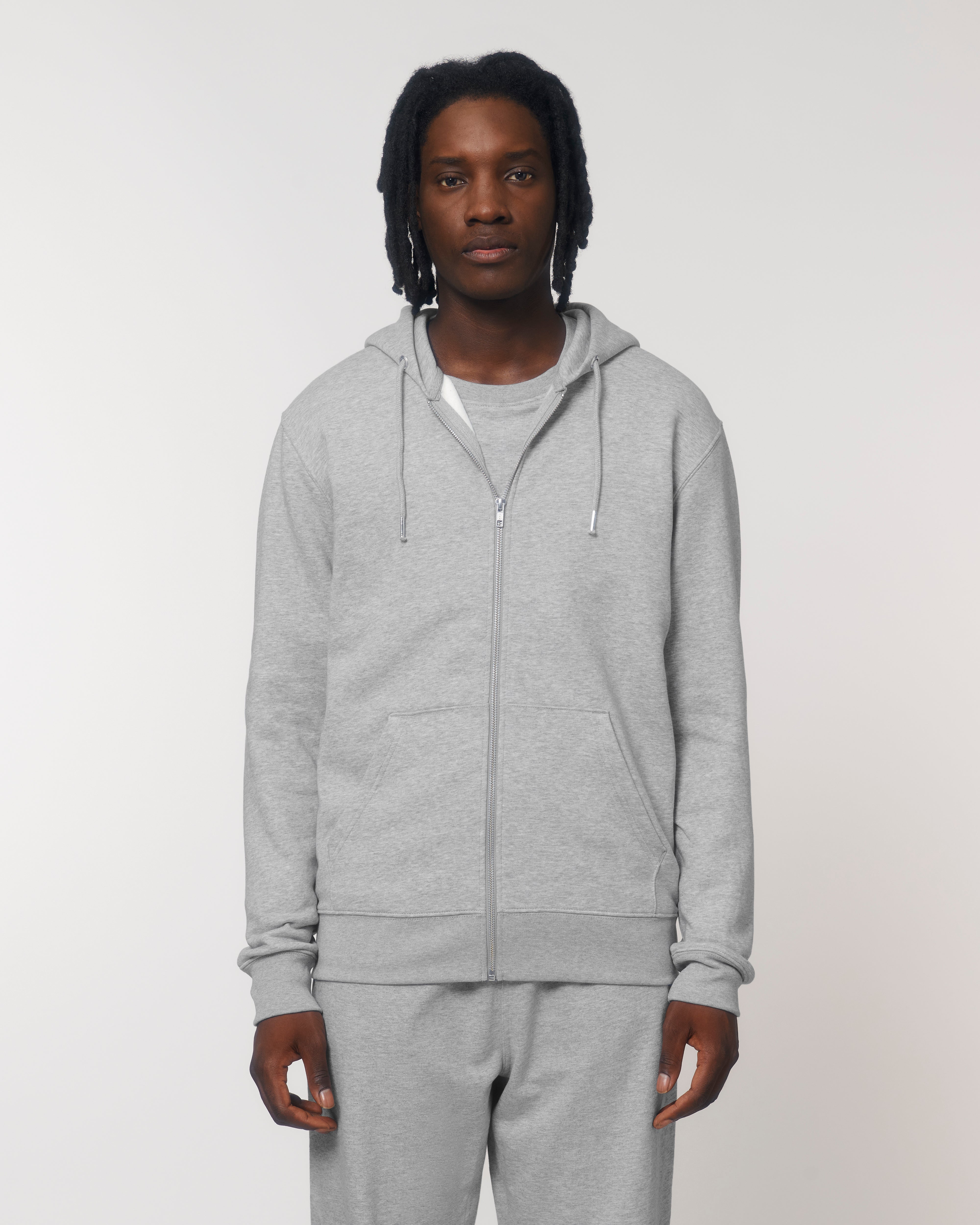 Sweat zippé épais à capuche unisexe personnalisable