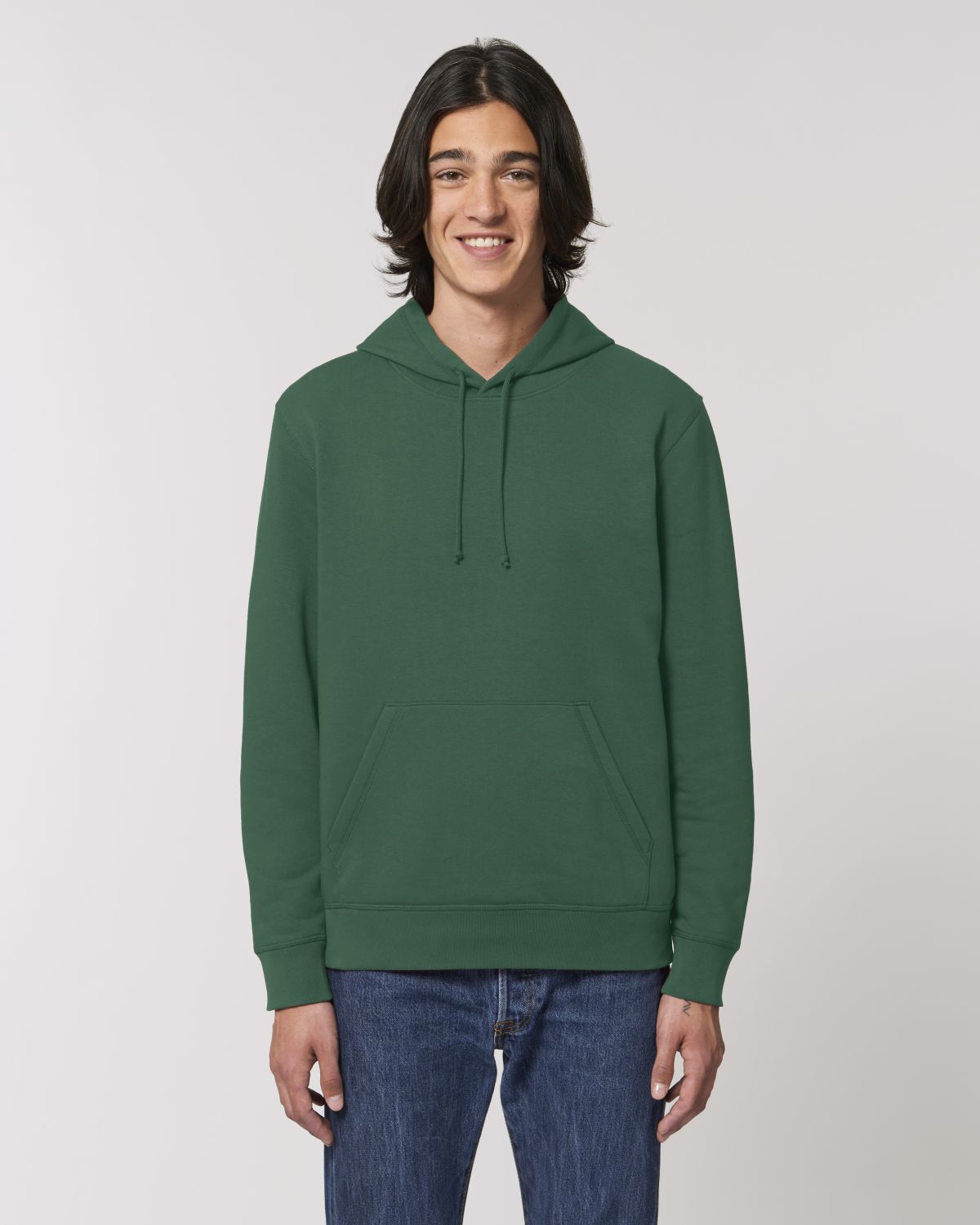 Sweat à capuche unisexe en coton bio personnalisable