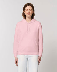 Sweat à capuche unisexe en coton bio personnalisable