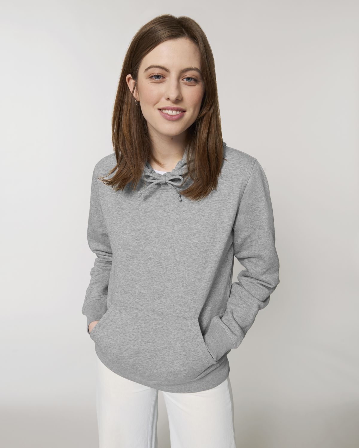 Sweat à capuche unisexe en coton bio personnalisable