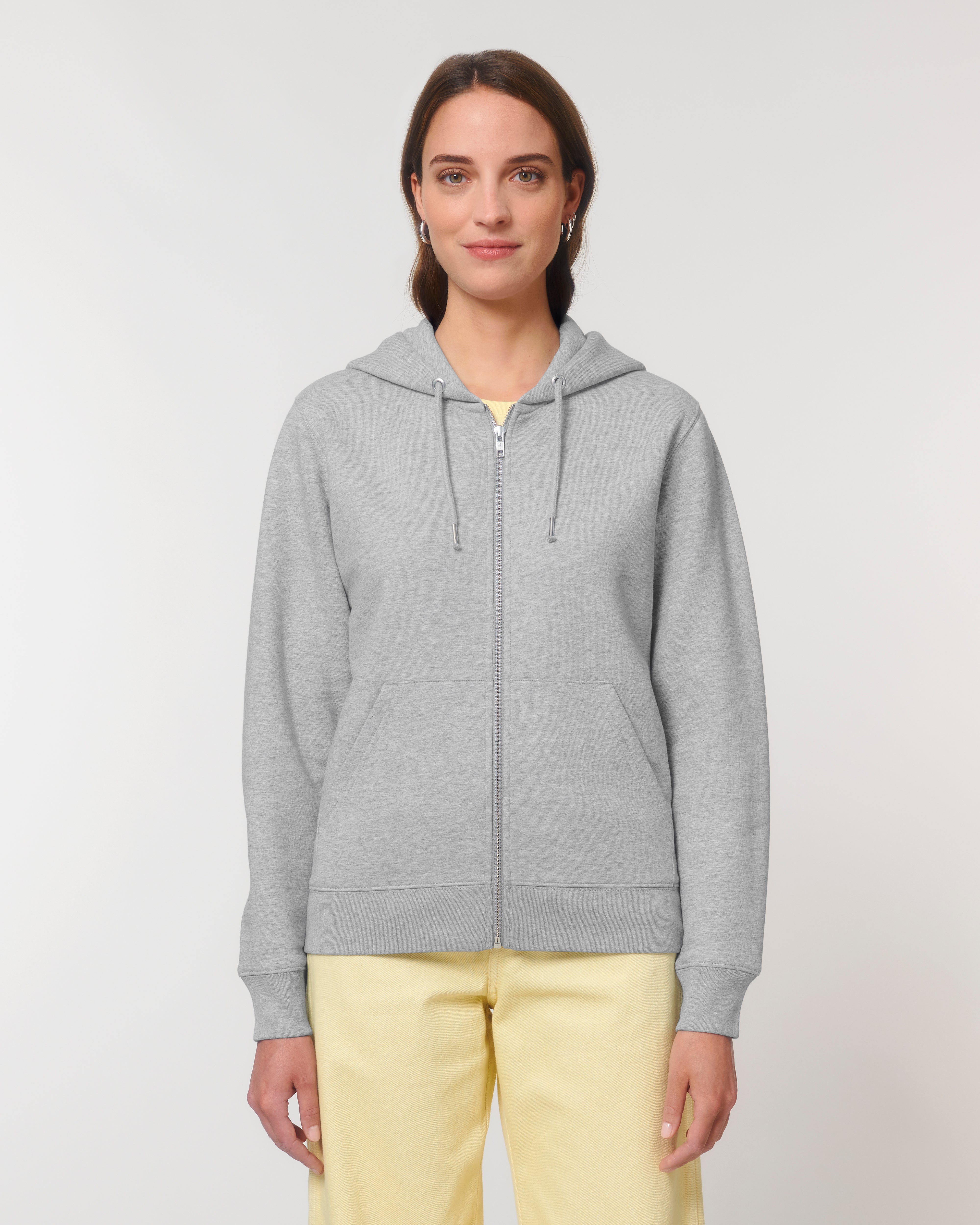 Sweat zippé épais à capuche unisexe personnalisable